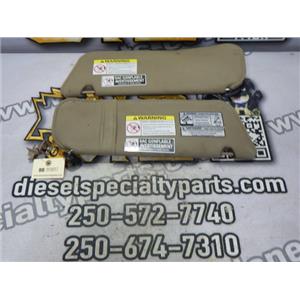 2000 2001 FORD RANGER XLT 4.0 4X4 REG CAB OEM INTERIOR SUN VISORS (SET) TAN