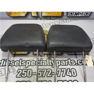2008 2009 DODGE RAM 3500 6.7 DIESEL G56 QUAD CAB OE FRONT SEAT LEATHER HEADRESTS