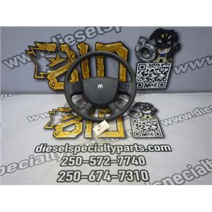 2008 2009 DODGE RAM 3500 6.7 DIESEL G56 4X4 STEER WHEEL GRAY (WORN) 6/10 OEM