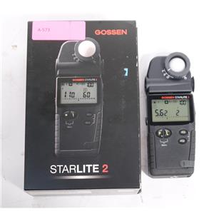 Gossen Starlite 2 Light Meter For Blitz And Continuous Light
