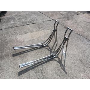 Boaters' Resale Shop of TX 2602 2801.02 MOUNTAIN MARINE SS FOLDING DAVITS ONLY
