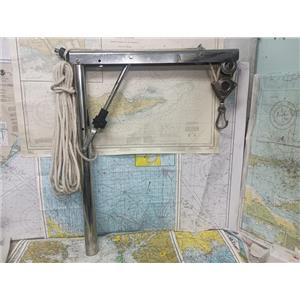 Boaters’ Resale Shop of TX 2602 2801.04 GARHAUER OUTBOARD MOTOR HOIST ASSEMBLY