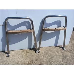 Boaters' Resale Shop of TX 2603 5501.01 HEAVY-DUTY PAIR OF 33" MAST PULPITS