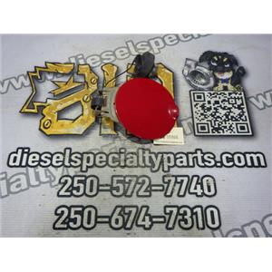 2006 2007 DODGE RAM 1500 LARAMIE 5.7 AUTO 4X4 GAS FUEL DOOR RED 55275538ACB OEM