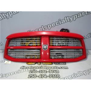 2006 2007 DODGE RAM 1500 LARAMIE 5.7 AUTO 4X4 SPORT GRILLE 5JY10TRMAD RED OEM