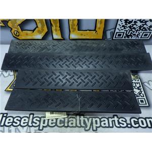 2006 2007 FORD F150 XLT 5.4 AUTO 4X4 CREWCAB OEM DOOR SILL SCUFF PLATES BLACK