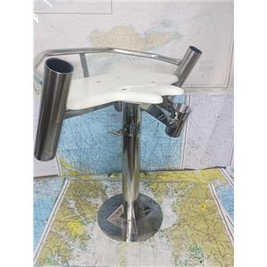 Boaters' Resale Shop of TX 2603 5501.12 TAILORED FISH FIGHTING SEAT & PEDESTAL