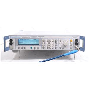 Rohde & Schwarz SMR20 10MHz - 20GHz Signal Generator 1104.0002.20 B5 B11 B15 B14