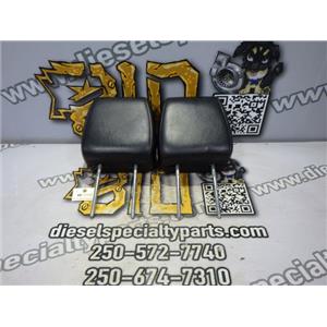 2006 2007 FORD F150 XLT 5.4 AUTO 4X4 FRONT SEAT HEADRESTS ( 2 ) BLACK LEATHER