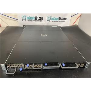 Dell S5000 Gigabit Switch 2x 98H8X 12xETH10-F and 2x 750-Watts PSU + Guard Rails