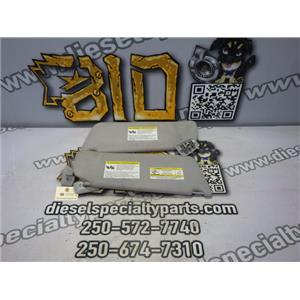 2006 2007 FORD F150 XLT 5.4 AUTO 4X4 SUN VISORS ( 2 ) TAN OEM