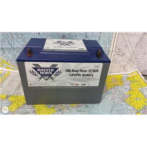 Boaters' Resale Shop of TX 2603 0806.01 LiFePO4 100 AMP HOUR 12V BATTERY BB10012