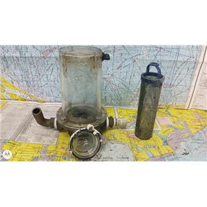 Boaters' Resale Shop of TX 2603 0805.05 GROCO 3/4" STRAINER & BASKET ARG-750