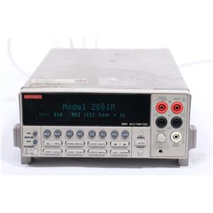 Keithley 2001 7.5 Digit 71/2 Digit Multimeter DMM AS-IS