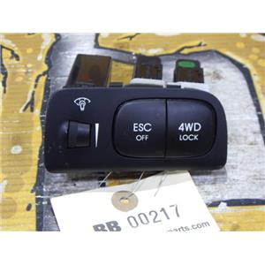 2007 2008 KIA SPORTAGE 2.7L V6 AWD OEM DASH SWITCHES ECS OFF 4WD LOCK DIMMER