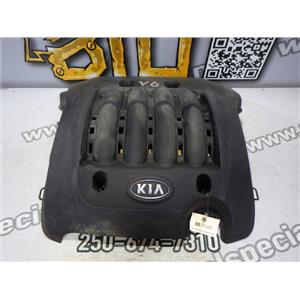 2007 2008 KIA SPORTAGE 2.7L V6 AWD OEM ENGINE COVER TRIM PANEL (BLACK)
