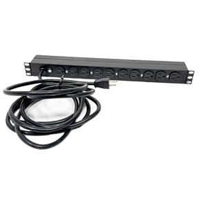 APC AP9562 Basic Rack PDU 1U 1400VA 15A 100/120V 10 NEMA 5-15R