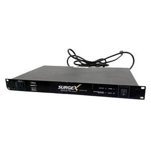 SurgeX SX-1115-RT 1RU 9 Outlet 15A 120V Surge Eliminator and Power Conditioner