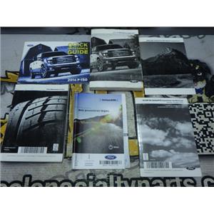 2014 FORD F150 XLT 5.0 V8 AUTO 4X4 OEM OPERATORS OWNERS MANUAL WITH CASE