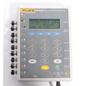 Fluke Biomedical MPS450 Multi Parameter ECG Tester Patient Simulator