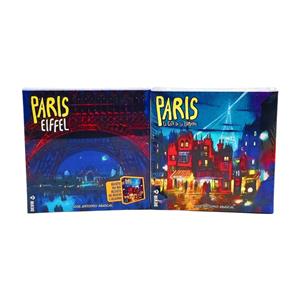 Paris, la Cite de la Lumiere + Paris: Eiffel Expansion by Devir Games - SEALED
