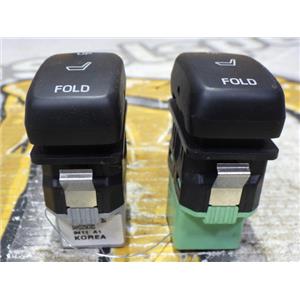 2009 2010 FORD EXPEDITION LIMITED POWER FOLDING REAR 3RD ROW SEAT SWITCH PAIR