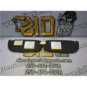 2012 2013 FORD EXPEDITION EL LIMITED 5.4 AUTO SUNVISORS SET - BLACK (DOUBLE )