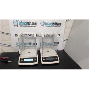 Sartorius Entris ENTRIS124-1S 124-1S Analytical Lab Balance - Lot of 2 (As-Is)
