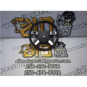 2006 2007 DODGE CHARGER RT 5.7 HEMI AUTO STEER WHEEL WITH AUDIO CONTROLS SILVER