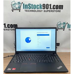 Lenovo ThinkPad E15 G4 W11 AMD Ryzen5 2.3 RADEON Graphics 8gb RAM 256gb SSD READ