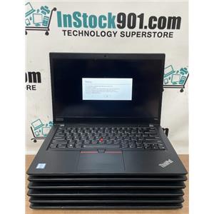 LOT 6  Lenovo ThinkPad T490s 14 FHD i5-8th 1.6GHz 16gb RAM 256gb SSD PLEASE READ