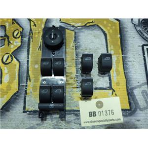 2013 2014 FORD ESCAPE TITANIUM 2.0 AWD AUTO OEM INTERIOR WINDOW SWITCHES SET (4)