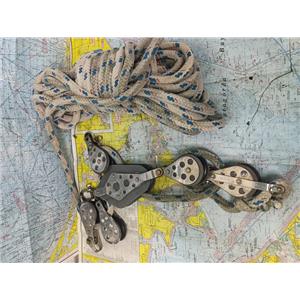 Boaters' Resale Shop of TX 2603 5501.27 GARHAUER MAINSHEET w 50' of 9/16" LINE