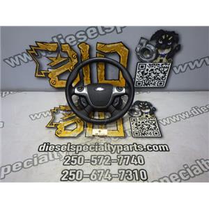 2013 2014 FORD ESCAPE TITANIUM 2.0 AWD STEER WHEEL BLACK LEATHER RATED 7/10 OEM