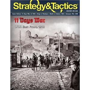Strategy & Tactics #355 Magazine + Game 11 Days War: WWI East Front, 1918