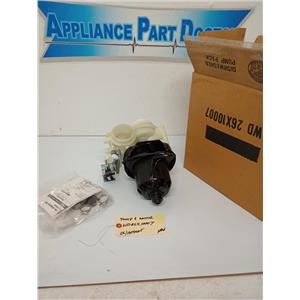 GE Hotpoint Dishwasher motor and pump WD26x10007 New