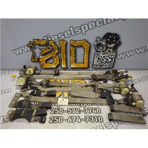 2008 2009 FORD F350 F250 XLT 6.4 DIESEL AUTO 4X4 SEAT BELTS ( 6 PASSENGER ) GRAY