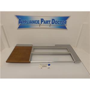 Kitchen Aid Refrigerator W11563404 W10794646 Tuck Glass Shelf Assy Used