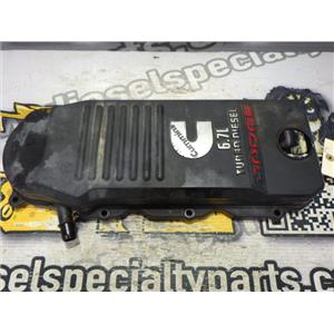 2008 2009 DODGE 6.7 DIESEL CUMMINS ENGINE OEM UPPER VALVE COVER CRANKCASE HOLDER