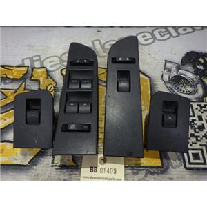 2012 2013 FORD F150 XLT CREWCAB OEM INTERIOR WINDOW / LOCK SWITCHES (SET) BLACK
