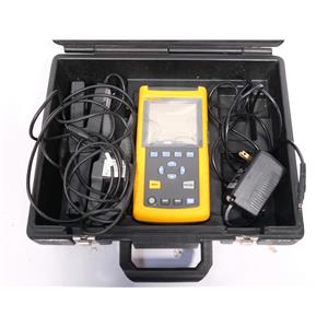 Fluke 43 Power Quality Analyzer w AEMC SL261 & Fluke 80i-500s AC Current Probes