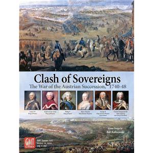 Clash of Sovereigns - War of Austrian Succession 1740-48 by GMT Games - SEALED