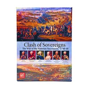Clash of Sovereigns - War of Austrian Succession 1740-48 by GMT Games - SEALED