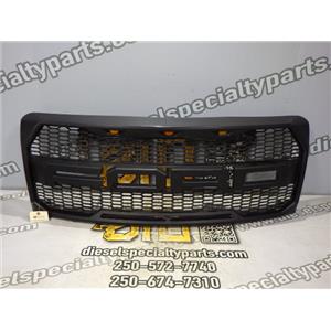 2009 2014 FORD F150 5.0 EXT CAB LONG BOX AUTO 4X4 SPORT MESH GRILLE BLACK OEM