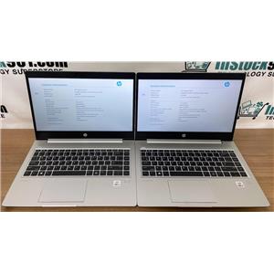 LOT 2 HP ProBook 440 G7 14" i3-10110U 2.10GHz 4gb RAM 256gb SSD PLEASE READ!!