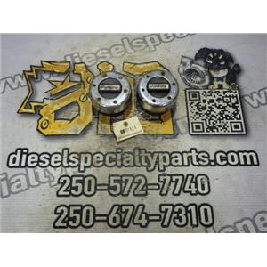 2002 2003 FORD F350 F250 XLT 4X4 7.3L WARN FRONT AXEL LOCKING HUBS (2) OEM