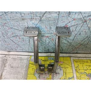 Boaters' Resale Shop of TX 2602 2801.11 EDSON ENGINE CONTROL HANDLES 963PT-55