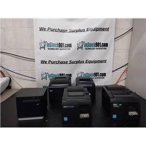Lot of 10 Star MCP31CBI BK Receipt Printer