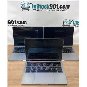 LOT 3 A1989 Apple MacBook Pro 13.3 2.3GHz Intel Core i5 8gb RAM 256gb SSD PARTS!