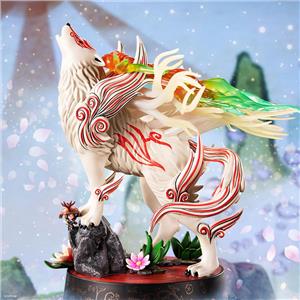 Okami Shiranui Celestial Howl 9" PVC Statue by First 4 Figures SEALED